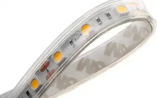 Светодиодная лента на кухню под шкафы: советы по выбору и монтажу