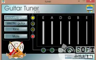 Программы для настройки гитары через компьютер. Приложение для настройки гитары.