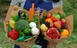 Учимся делать съедобные букеты