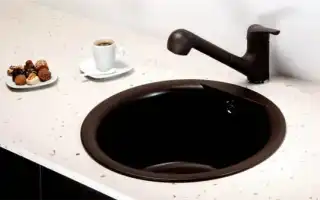 Все о круглых мойках для кухни. Круглая мойка для кухни.