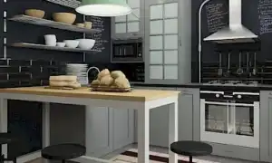 Секреты оформления маленькой кухни в стиле лофт