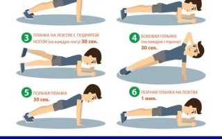 Как правильно делать планку для похудения в домашних условиях + видео инструкции и советы