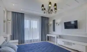 Варианты размещения телевизора в спальне. Телевизор в спальне.