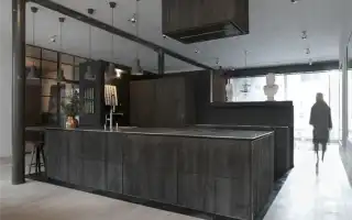 Серая кухня: 50 лучших фото в интерьере