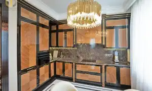 Дизайн кухни в стиле арт деко: особенности, отделка и обустройство