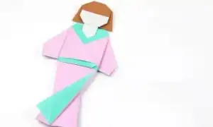 Создание человека в технике оригами. Как сделать человека.