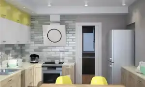 Планировка кухни серии домов П-44