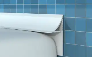 Как приклеить бордюр на ванну