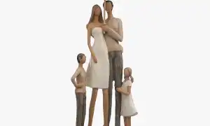 Значение статуэток. Фото ангела с крыльями.