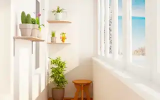 Выбор материала и монтаж стеллажа на балкон своими руками