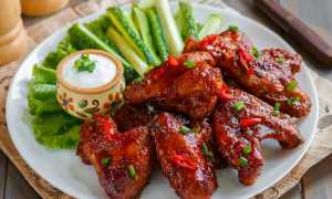Крылышки барбекю в духовке: пошаговый рецепт с фото для вкусного ужина