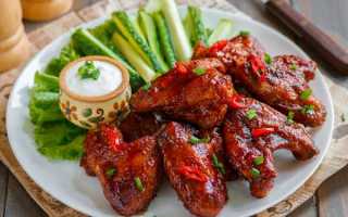 Крылышки барбекю в духовке: пошаговый рецепт с фото для вкусного ужина