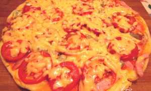 Пошаговый рецепт с фото как сделать пиццу на сковороде всего за 10 минут для всей семьи