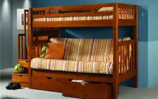 Двухъярусные кровати с диваном внизу – виды и их функционал. Двухъярусная кровать с диваном внизу.