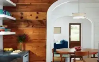 Ламинат на стене кухни: варианты оформления в реальных фото