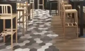 Шестиугольная плитка – соты для стен и пола в интерьере