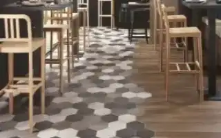 Шестиугольная плитка – соты для стен и пола в интерьере