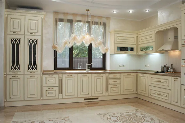 110 самых красивых вариантов оформления кухни с патиной. Что такое патина на мебели. 23