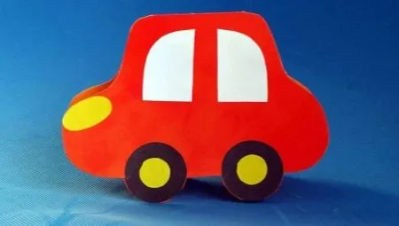 Аппликации в виде машины