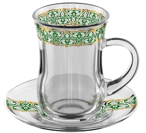 Чайный армудс ручкой