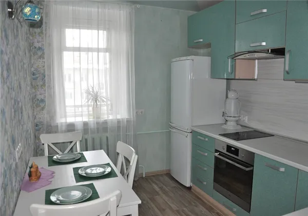 Дизайн кухни в бирюзовом цвете: 60+ фото примеров, оригинальные идеи оформления