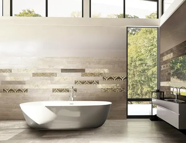 Большие ванные комнаты: примеры эксклюзивных интерьеров. Большая ванная комната. 27