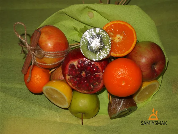 Букет из цветов МК