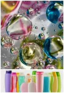 Мыльные пузыри без глицерина из шампуня