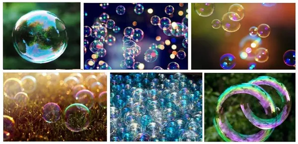 Мыльные пузыри фото