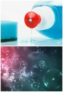 Мыльные пузыри из средства для мытья посуды без глицерина