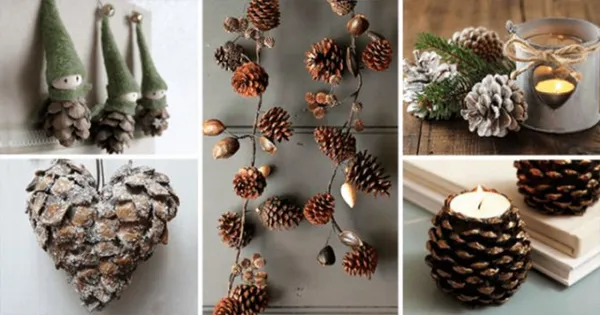 Как собрать сову из шишек. Большая сова из шишек пошагово