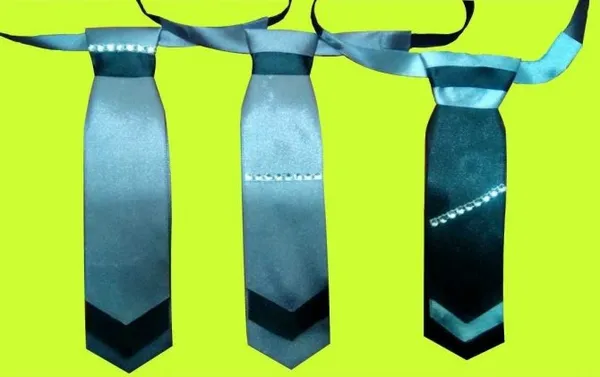 Галстук канзаши: как сделать своими руками. Как сделать галстук. 3