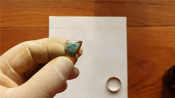 Химическая проверка кольца