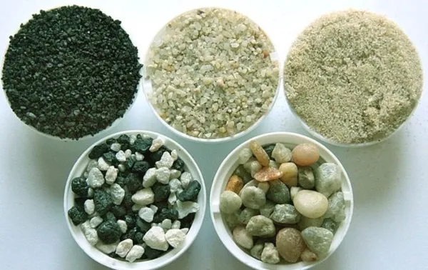 Есть разные виды грунта для аквариума