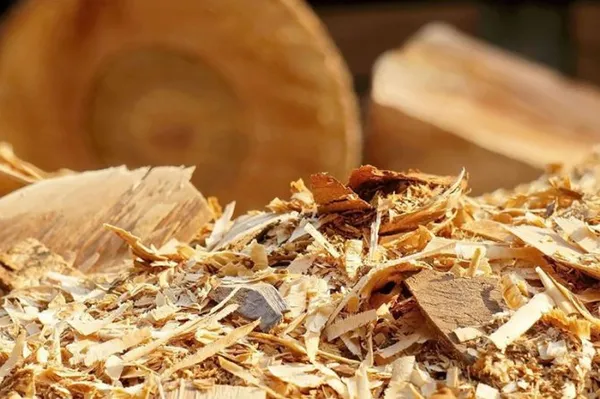 Крупные опилки