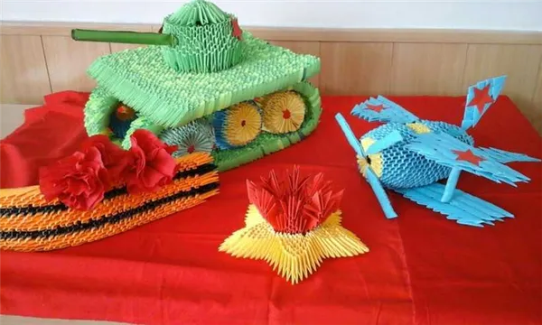 Как сделать боевую технику из бумаги оригами. Военная техника своими руками. 72