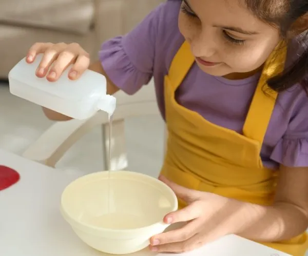 Как сделать слайм без пены для бритья