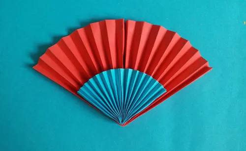 Как сделать веер из бумаги своими руками 6