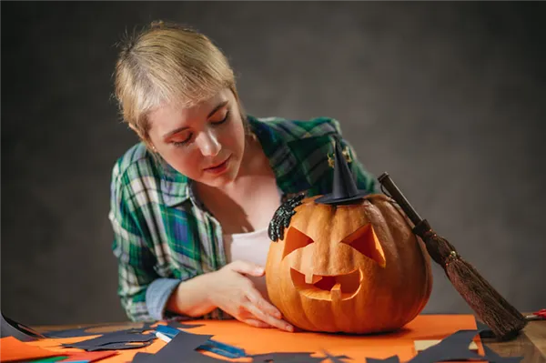 тыква на хэллоуин своими руками