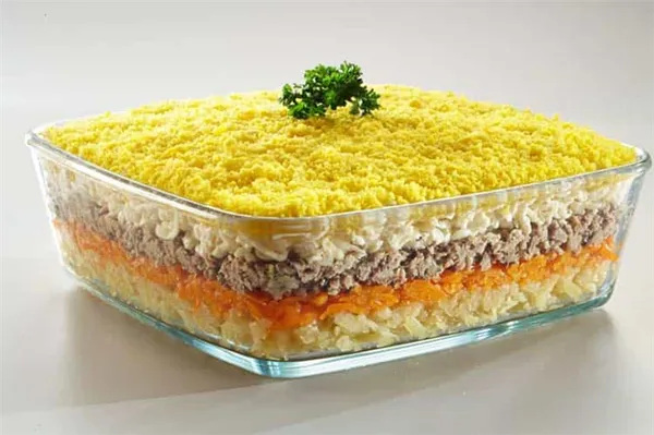 Хранение салата «Мимоза»