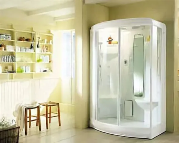 Асимметричная душевая кабина