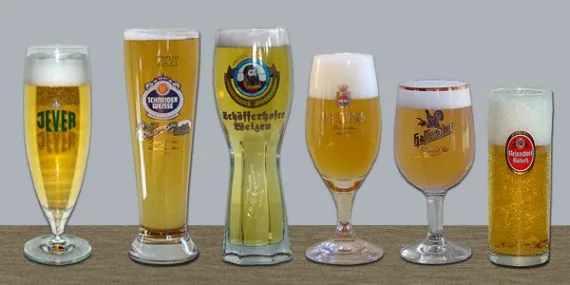 Какими бывают пивные кружки и стаканы и как их выбирать. Бокалы для пива. 5