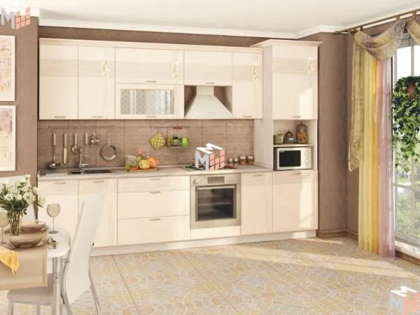 Вариант размещения углового модуля