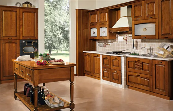 Кухня из дерева