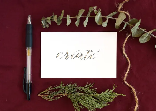 Каллиграфия шариковой ручкой