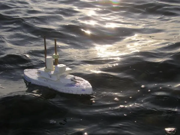 Как сделать корабль или яхту из пенопласта своими руками. Корабль своими руками. 21