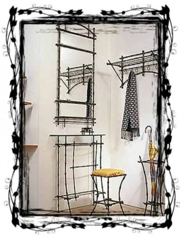 Кованые вешалки в прихожую: разновидности и советы по подбору. Кованые вешалки в прихожую. 2