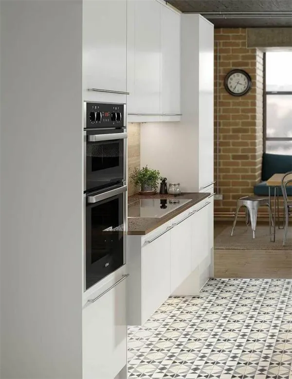 Крашеные фасады для кухни: особенности и правила ухода. Покраска фасадов кухни. 11