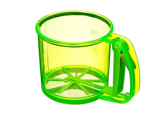 Кружка-сито для просеивания муки: особенности, виды и критерии выбора. Кружка сито для муки. 10