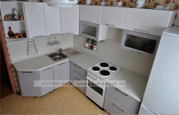 Кухни в панельном доме: размеры, планировка и дизайн интерьера. Кухня в панельном доме. 17